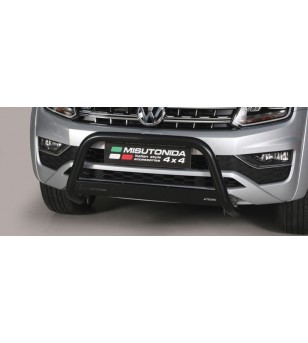 VW Amarok 16+ EC Approved Medium Bar Mark Inox BLACK - EC/MED/280/HL/PL - Bullbar / Lightbar / Bumperbar - Verstralershop
