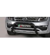 VW Amarok 16+ EC Approved Super Bar Inox BLACK - EC/SB/280/HL/PL - Lights and Styling