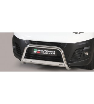 Jumpy MWB 16- EC Approved Medium Bar Inox - EC/MED/414/IX - Bullbar / Lightbar / Bumperbar - Verstralershop