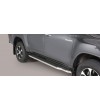 TOYOTA HILUX 16+ Sidesteps Inox - Double Cab - P/410/IX - Sidebar / Sidestep - Verstralershop