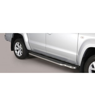 VW Amarok 16+ Sidesteps Inox - P/280/IX - Lights and Styling