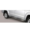 VW Amarok 16+ Oval Grand Pedana (Oval Side Bars with steps) Inox - GPO/280/IX - Lights and Styling