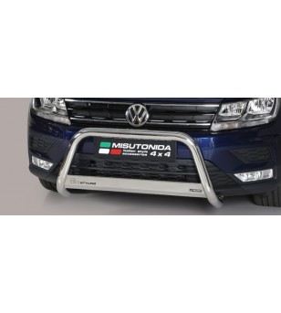 Tiguan 16- EC Approved Medium Bar Inox - EC/MED/409/IX - Bullbar / Lightbar / Bumperbar - Verstralershop