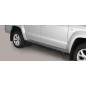 Sidebars - Misutonida - Grand Pedana - Oval - Zwart Mat - Volkswagen - Amarok - 2016-2022 Sidebars - Misutonida - Grand Pedana - Oval - Zwart Mat - Volkswagen - Amarok - 2016-2022