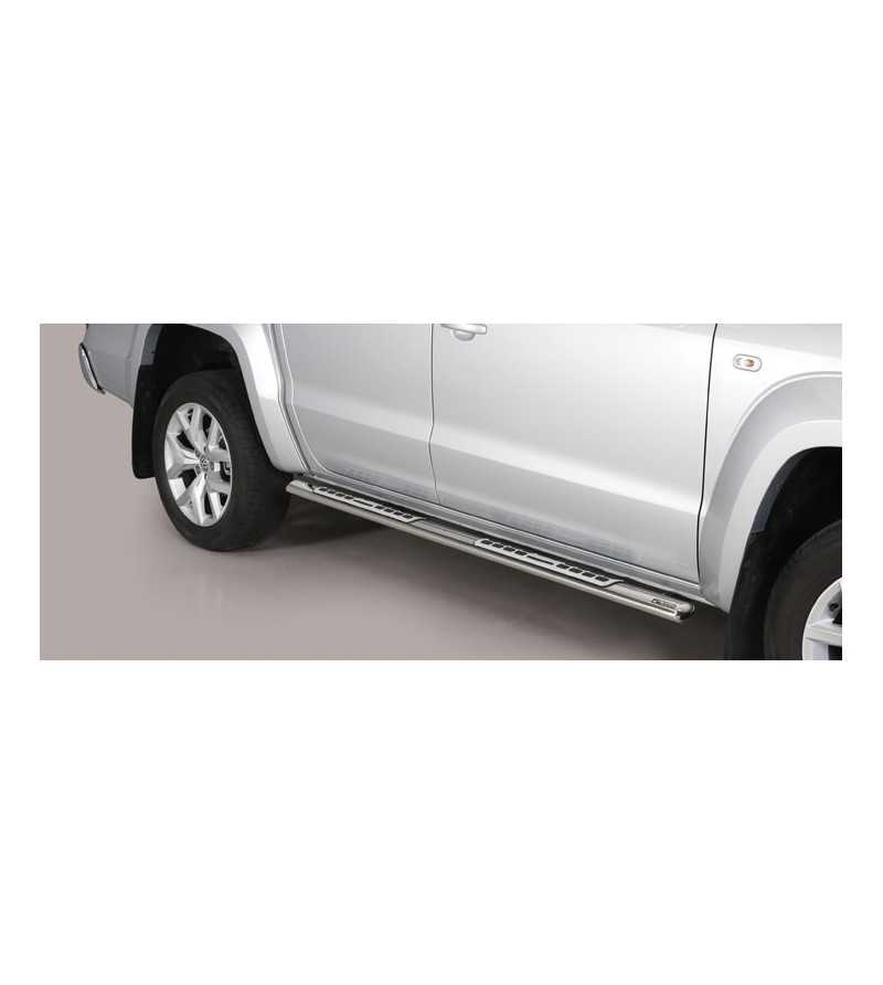 VW Amarok 16+ Design Side Protections Inox - DSP/280/IX - Sidebar / Sidestep - Verstralershop