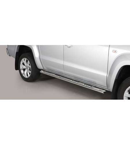 VW Amarok 16+ Design Side Protections Inox - DSP/280/IX - Sidebar / Sidestep - Verstralershop