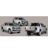 VW Amarok 16+ Design Side Protections Inox - DSP/280/IX - Sidebar / Sidestep - Verstralershop