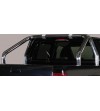 VW Amarok 16+ Roll bar on Tonneau Inox (2 pipes version) Ø 76mm - RLSS/2280/IX - Lights and Styling