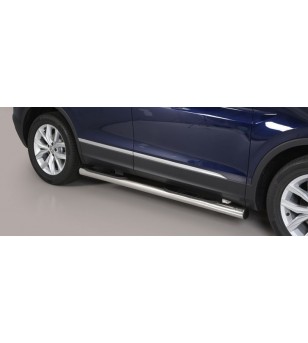 Tiguan 16- Grand Pedana (Side Bars With steps) inox - GP/409/IX - Lights and Styling