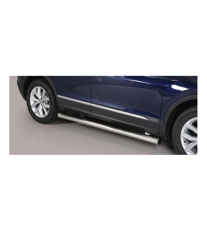 Tiguan 16- Grand Pedana (Side Bars With steps) inox - GP/409/IX - Lights and Styling