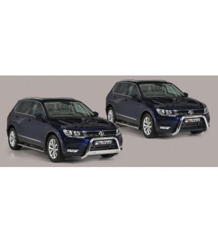 Sidorör - Misutonida - Design - Oval - Volkswagen - Tiguan - 2016+