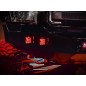 LED Light bar - Rigid Industries - Radiance Pod - 3" - 7.5cm - Position light Red - Driving - Set