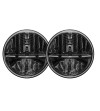 Rigid 7" Round Heated Lens w/ H13 to H4 Adaptor - 55005 - Verlichting - Verstralershop