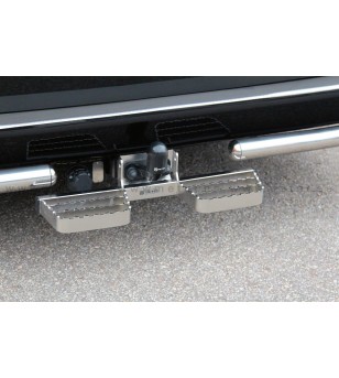 PEUGEOT EXPERT 16+ RUNNING BOARDS to tow bar pcs SMALL - 888419 - Sidebar / Sidestep - Verstralershop