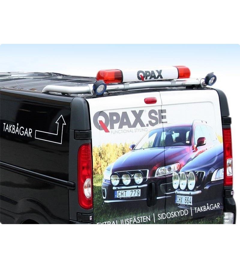Dachbügel - QPAX - T-rack Rückseite - Nissan - NV300 - H1 - 2017-2021 Dachbügel - QPAX - T-rack Rückseite - Nissan - NV300 - H1 - 2017-2021