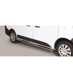 NV300 2017 Oval grand Pedana (Oval Side Bars with steps) Inox - GPO/425/SWB - Lights and Styling