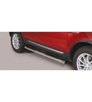 Evoque 2016 Grand Pedana (Side bars with steps) Inox (also available in black) - GP/306/IX - Lights and Styling