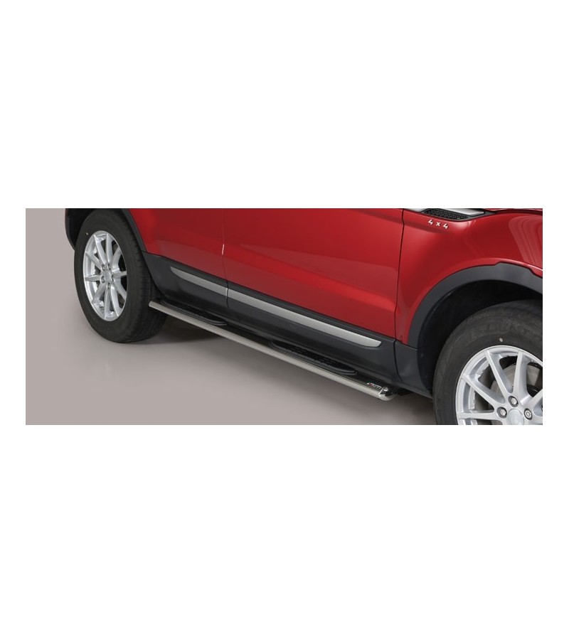 Evoque 2016 Oval Grand Pedana (Oval Side bars with steps) Inox(also available in black) - GPO/306/IX - Sidebar / Sidestep - Vers