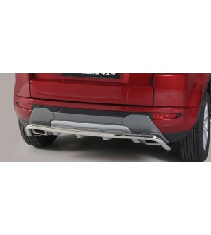 Evoque 2016 Rear Protection Inox (also available in black powder coated version) - PP1/422/IX - Rearbar / Opstap - Verstralersho