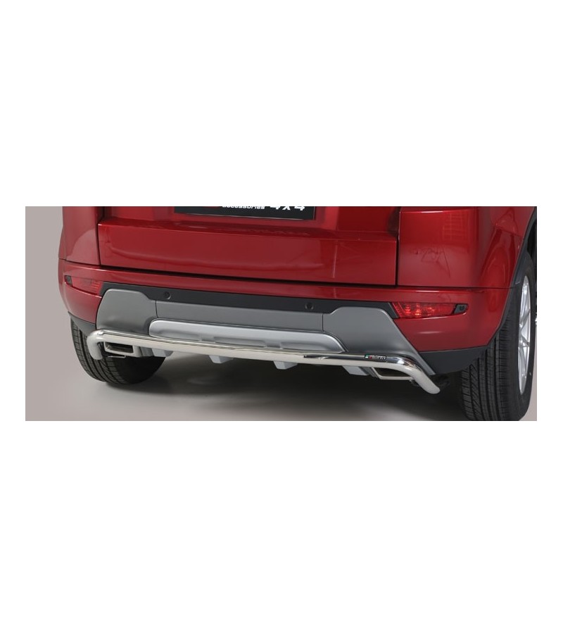 Evoque 2016 Rear Protection Inox (also available in black powder coated version) - PP1/422/IX - Rearbar / Rearstep - Verstralers
