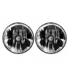 KC Hilites 7" GRAVITY LED - 2 koplampen - 40W Driving Beam - Universeel / Jeep TJ 97-06 (ECE/DOT) - 42361