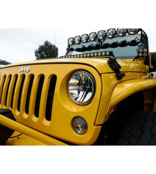 KC Hilites 7" GRAVITY LED - 2 Scheinwerfer - 40W Fahrlicht - Universal / Jeep TJ 97-06 (ECE/DOT) - 42361