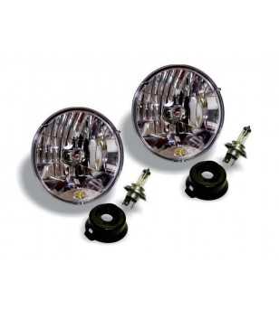 KC Headlight 7" Jeep Wrangler 97-06 TJ blank koplamp - 42301 - Lights and Styling