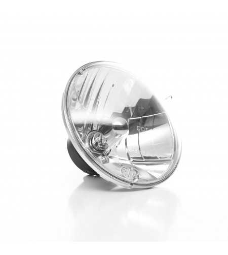 Headlight - KC Hilites - Halogen - 7'' - Clear - Set