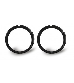 KC Hilites FLEX™ Black Bezel Rings (pair) - 30551