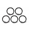 KC Hilites FLEX™ Black Bezel Rings (5 pack) - 30561