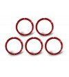 Red Bezel Rings for KC Hilites FLEX™ LED Lights (5 pack) - 30564