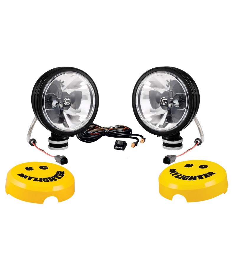 Driving light - KC Hilites - Daylighter Gravity LED - 6.3" - 16cm - Driving - Set