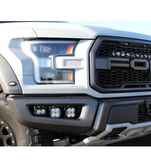 Ford Raptor 2017+ Baja Designs - Fog Pocket Kit Unlimited - 447567 - Lights and Styling