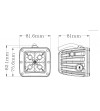 AngryMoose DOUBLE 10 2'' Szene - DR-10-2SC