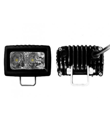 LED Lightbar - Angry Moose - Single 10 - 2 - 2.8" - 7.2cm - Wide
