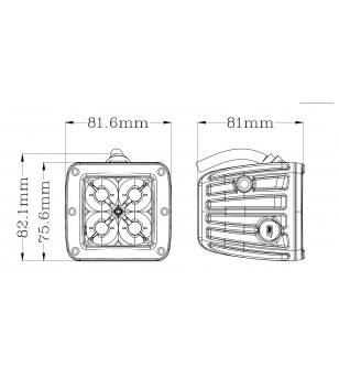 AngryMoose DOUBLE 10 2'' spot - DR-10-2S