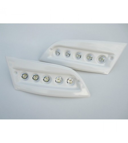 Dagsljus - L&S - Pod - Vit - 12V - Set - Renault - Master - 2010-2019