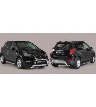 Mokka X 16- EC Approved Medium Bar Inox - EC/MED/419/IX - Lights and Styling