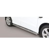 Kuga 17- Oval Design Side Protections Inox - DSP/420/IX - Sidebar / Sidestep - Verstralershop