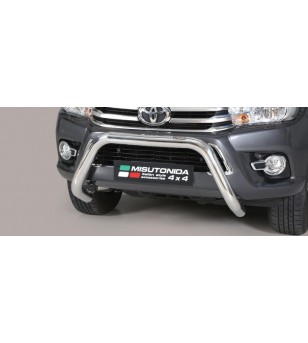 TOYOTA HILUX 16+ EC Approved Super Bar Inox - EC/SB/410/IX - Bullbar / Lightbar / Bumperbar - Verstralershop