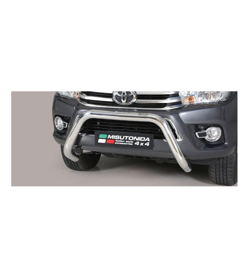 TOYOTA HILUX 16+ EC Approved Super Bar Inox - EC/SB/410/IX - Bullbar / Lightbar / Bumperbar - Verstralershop