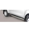 TOYOTA HILUX 16+ Sidesteps Inox - Single Cab - P/418/IX - Lights and Styling