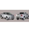 TOYOTA HILUX 16+ Sidesteps Inox - Single Cab - P/418/IX - Lights and Styling