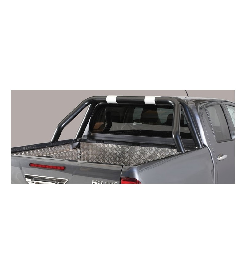 TOYOTA HILUX 16+ Roll Bar Design Black Coated - RLD/410/PL - Rollbars / Sportsbars - Verstralershop