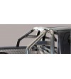 TOYOTA HILUX 16+ Roll Bar Mark on Tonneau Inox (2 pipes version) - RLSS/K/2410/IX - Lights and Styling
