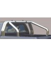 TOYOTA HILUX 16+ Roll Bar on Tonneau Inox (3 pipes version) - RLSS/3410/IX - Rollbars / Sportsbars - Verstralershop