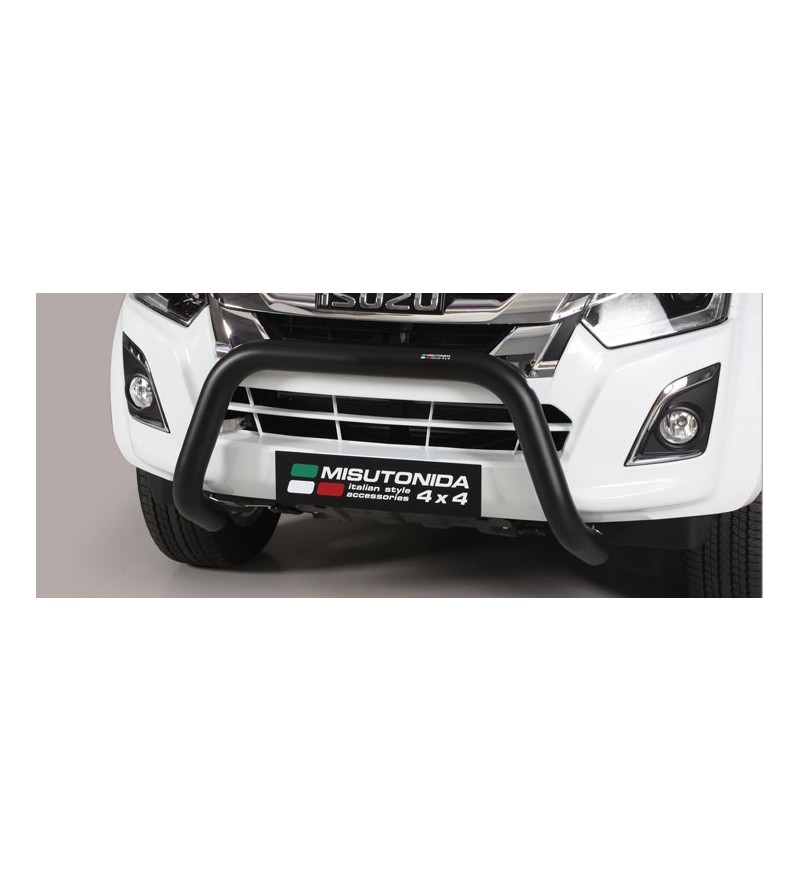 Isuzu D-Max 2017- Super Bar EU Black Coated - EC/SB/314/PL - Bullbar / Lightbar / Bumperbar - Verstralershop Isuzu D-Max 2017- Super Bar EU Black Coated - EC/SB/314/PL - Bullbar / Lightbar / Bumperbar - Verstralershop