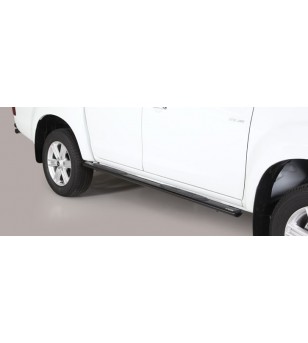 D-Max 17- Double Cab Grand Pedana Oval Black Coated - GPO/314/PL - Lights and Styling