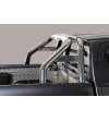 TOYOTA HILUX 16+ Roll Bar Mark on Tonneau Black Coated Inox (2 pipes version) - RLSS/K/2410/PL - Rollbars / Sportsbars - Verstra