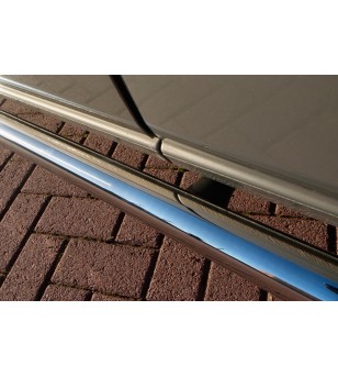 Peugeot Partner 2008- L1 sidebar-set polished Stainless - 020.19.01B.004.03 - Sidebar / Sidestep - Verstralershop